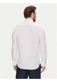 TOMMY HILFIGER - Tommy Hilfiger Koszula MW0MW37595 Biały Regular Fit. Kolor: biały. Materiał: bawełna #3