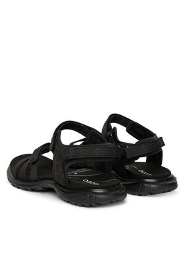 ecco - ECCO Sandały Offroad Roam W 85330351052 Czarny. Kolor: czarny. Materiał: nubuk, skóra