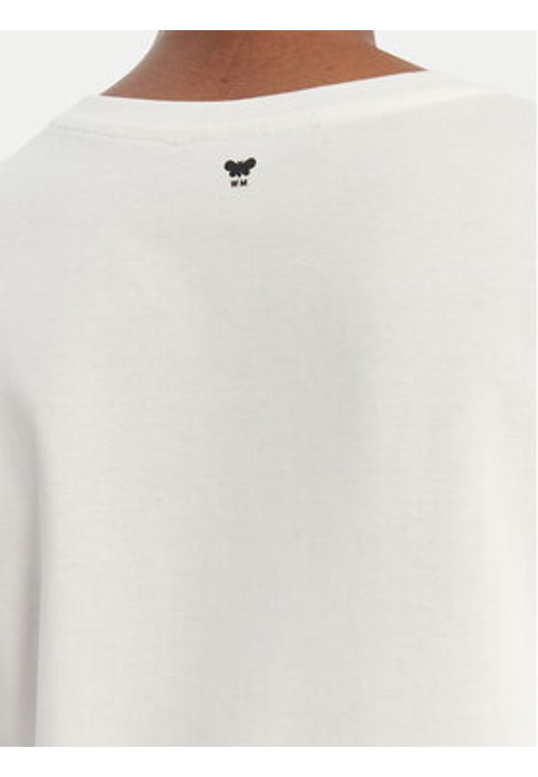 Weekend Max Mara T-Shirt Pantera 2615971032 Biały Regular Fit. Kolor: biały. Materiał: bawełna. Wzór: motyw zwierzęcy