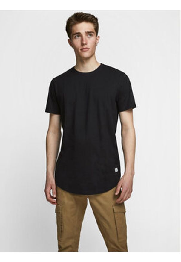 Jack & Jones Komplet t-shirtów Noa 12191765 Biały Regular Fit. Kolor: biały. Materiał: bawełna