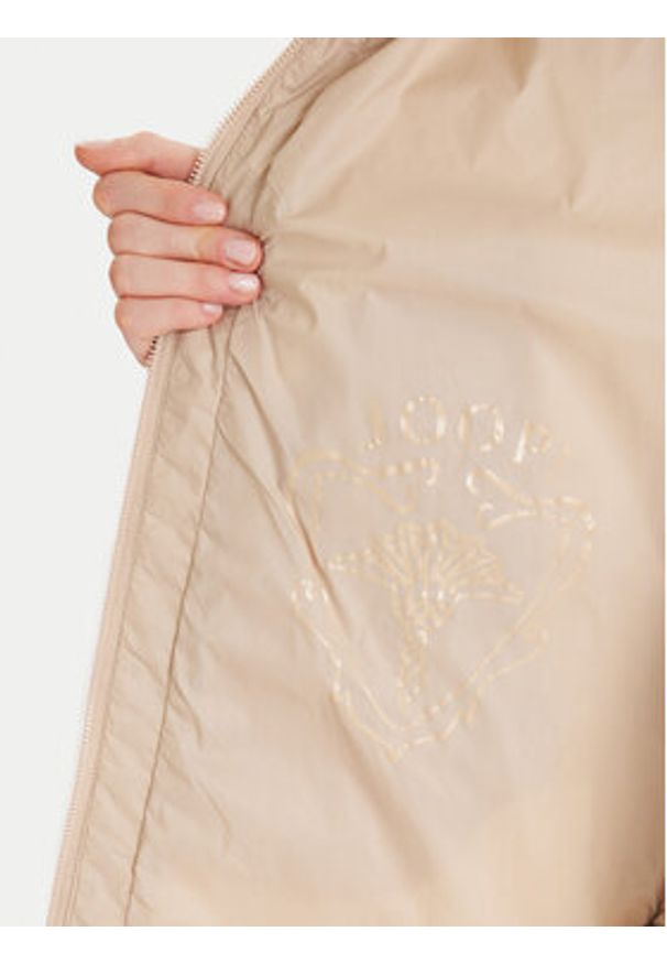 JOOP! Kurtka zimowa Carla 10018874 30047609 Beżowy Regular Fit. Kolor: beżowy. Materiał: syntetyk. Sezon: zima
