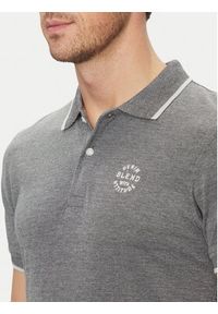 Blend Polo 20708180 Szary Regular Fit. Typ kołnierza: polo. Kolor: szary. Materiał: bawełna #4