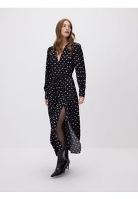 Reserved - Sukienka z wiskozy - wielobarwny. Materiał: wiskoza. Długość: maxi #1