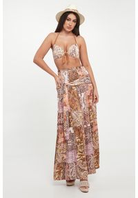 Liu Jo - Spódnica maxi z wzorem paisley LIU JO. Wzór: paisley #1