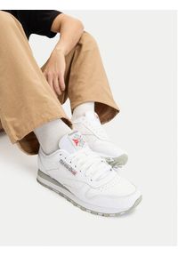 Reebok Sneakersy EO-CLASSIC LEATHER 100008789 Biały. Kolor: biały. Materiał: skóra. Model: Reebok Classic #5