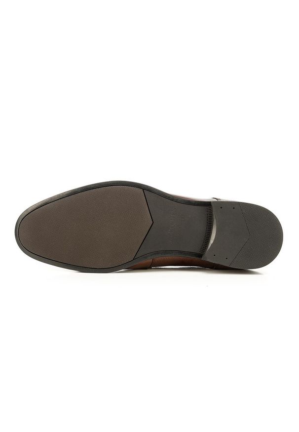 Wittchen - Buty do garnituru z tłoczonej skóry. Okazja: na wesele, na ślub cywilny, na co dzień. Kolor: brązowy. Materiał: skóra. Styl: klasyczny, elegancki, casual