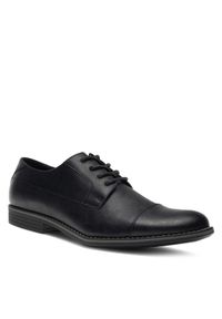 Lanetti Półbuty M16SS025-33 Czarny. Kolor: czarny