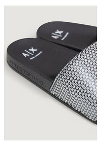 Armani Exchange Klapki XM002886 AF24948 MC562 Czarny. Kolor: czarny. Materiał: syntetyk #4