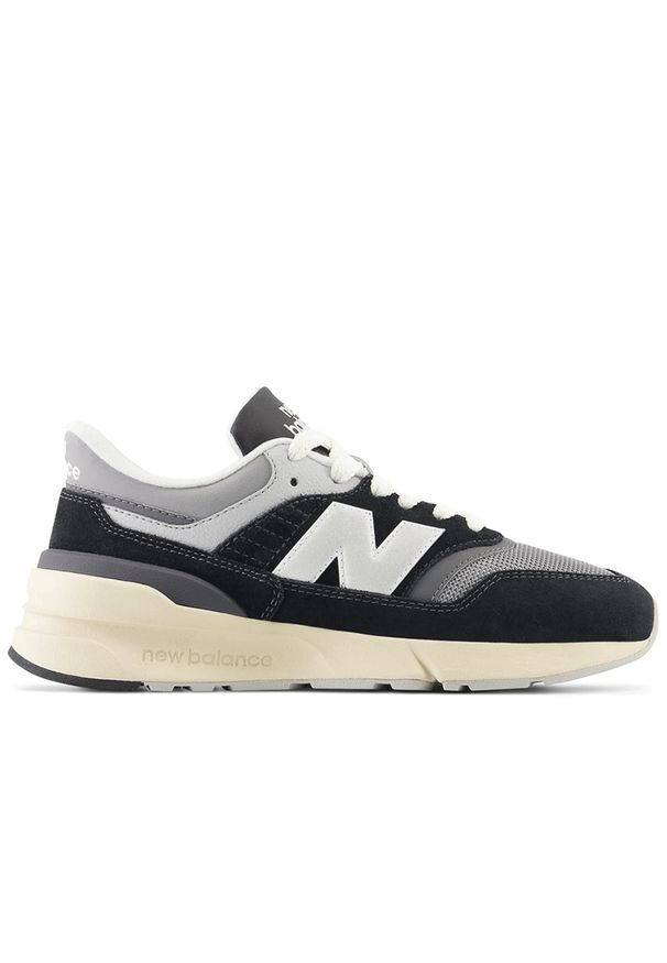 Buty New Balance GR997RHC - czarne. Okazja: na uczelnię, na co dzień. Zapięcie: sznurówki. Kolor: czarny. Materiał: guma, syntetyk, materiał. Szerokość cholewki: normalna