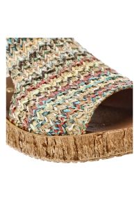 Kolorowe Sandały Plecionka Armodo Stylowe Obuwie Damskie. Okazja: na spacer, na co dzień. Zapięcie: pasek. Wzór: kolorowy. Sezon: lato. Styl: elegancki #4