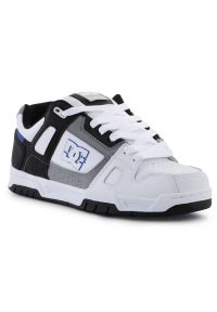 Buty DC Shoes Stag M 320188-HYB białe. Okazja: na co dzień. Kolor: biały. Materiał: materiał