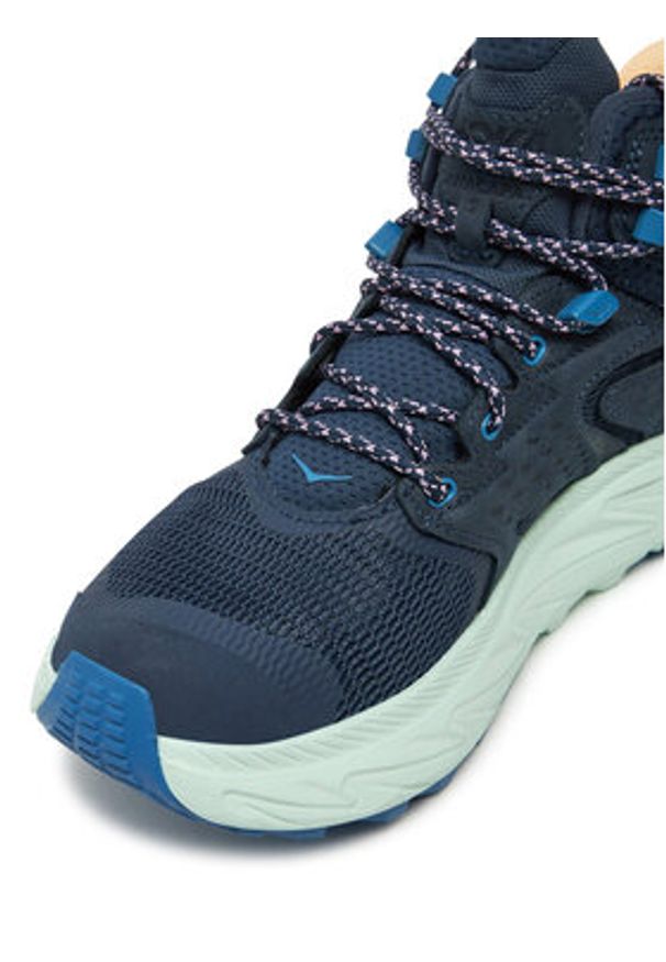 HOKA - Hoka Trekkingi Anacapa 2 Mid GTX GORE-TEX 1142831 Granatowy. Kolor: niebieski. Materiał: materiał