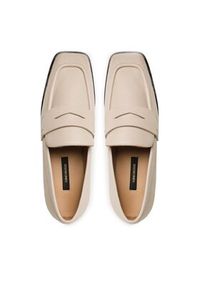 Gino Rossi - GINO ROSSI Mokasyny PENELOPE-01 Beżowy. Kolor: beżowy. Materiał: skóra #4