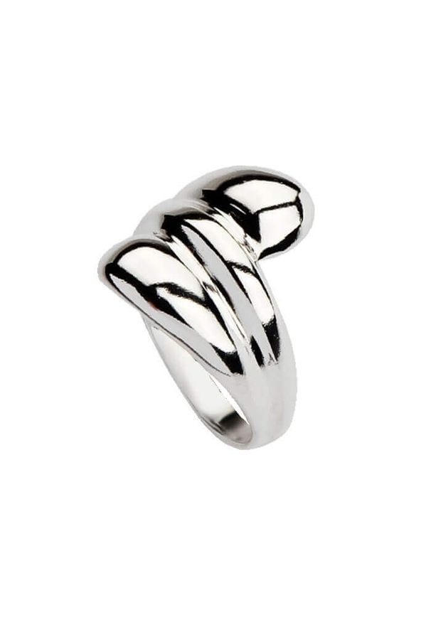 Polcarat Design - Srebrny pierścionek P 13. Materiał: srebrne. Kolor: srebrny