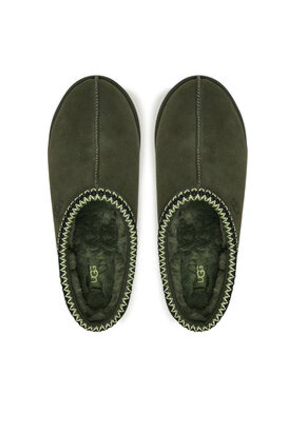 Ugg Śniegowce M Tasman 5950 Zielony. Kolor: zielony. Materiał: skóra