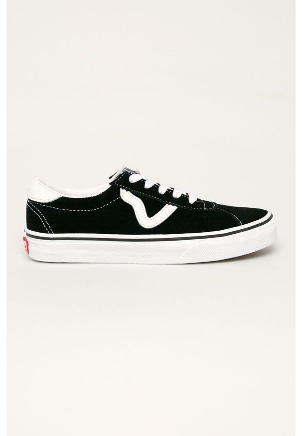 Vans - Tenisówki. Zapięcie: sznurówki. Kolor: czarny. Materiał: guma