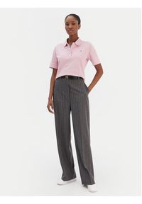 TOMMY HILFIGER - Tommy Hilfiger Polo 1985 WW0WW43224 Różowy Regular Fit. Typ kołnierza: polo. Kolor: różowy. Materiał: bawełna #2