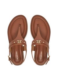MICHAEL Michael Kors Sandały 40S5MAFS4L Brązowy. Kolor: brązowy. Materiał: skóra