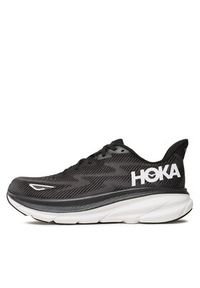 HOKA - Hoka Buty do biegania Clifton 9 1127895 Czarny. Kolor: czarny. Materiał: materiał, mesh #4