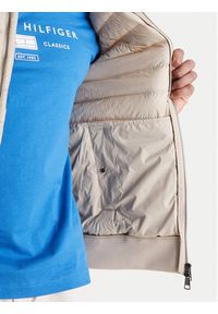 TOMMY HILFIGER - Tommy Hilfiger Kurtka przejściowa Mix Media Ess MW0MW41329 Beżowy Regular Fit. Kolor: beżowy. Materiał: bawełna #2