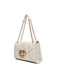 Love Moschino - LOVE MOSCHINO Torebka JC4041PP0NLC0110 Écru. Materiał: skórzane