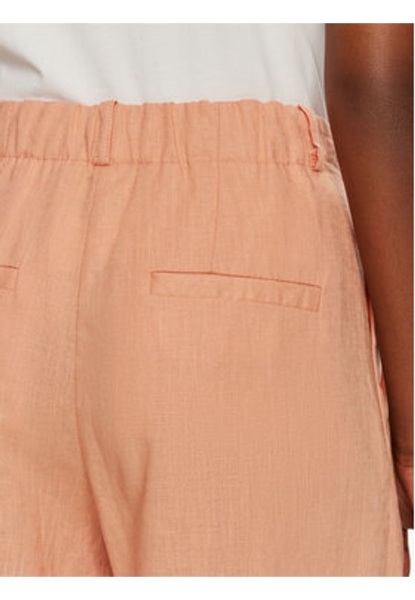 ViCOLO Spodnie materiałowe TB2700 Pomarańczowy Relaxed Fit. Kolor: pomarańczowy. Materiał: wiskoza
