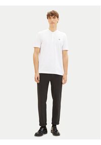 Tom Tailor Denim Polo 1041183 Biały Regular Fit. Typ kołnierza: polo. Kolor: biały. Materiał: bawełna #6