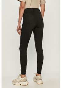 Cross Jeans - Jeansy Judy. Stan: podwyższony. Kolor: czarny. Materiał: bawełna, poliester, denim, elastan. Wzór: gładki #3