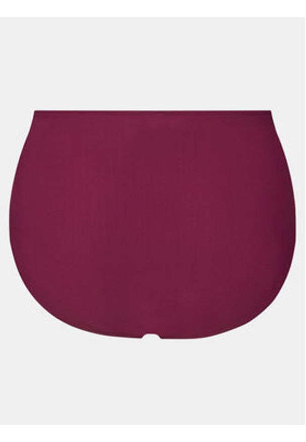 Chantelle Dół od bikini Glow C15T80 Bordowy. Kolor: czerwony. Materiał: syntetyk