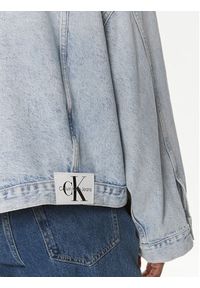 Calvin Klein Jeans Kurtka jeansowa J20J222792 Niebieski Relaxed Fit. Kolor: niebieski. Materiał: bawełna