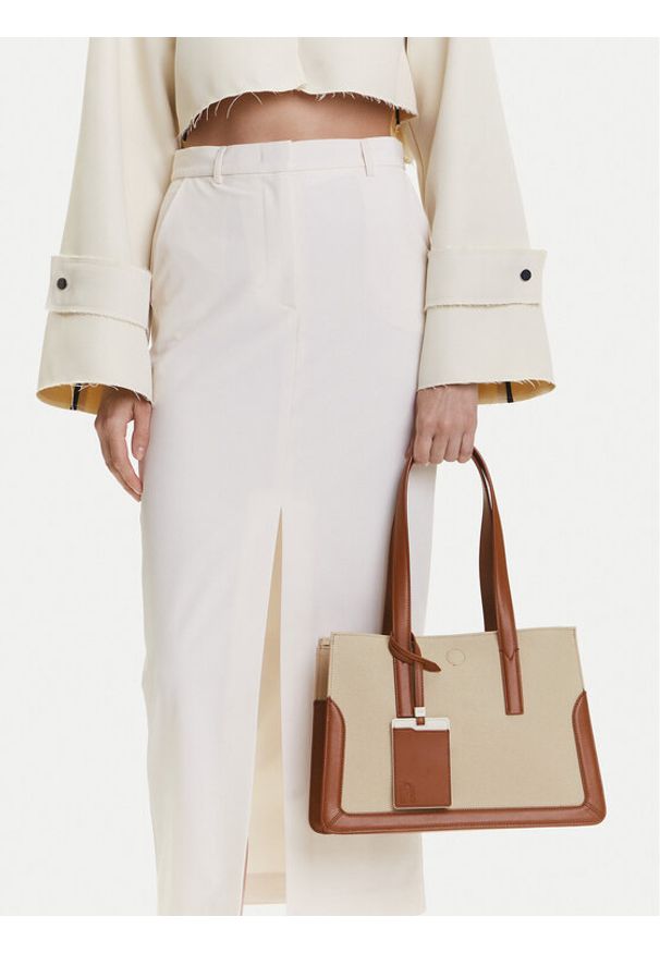 Furla Torebka Baia WB01701 BX3749 TCO00 Beżowy. Kolor: beżowy