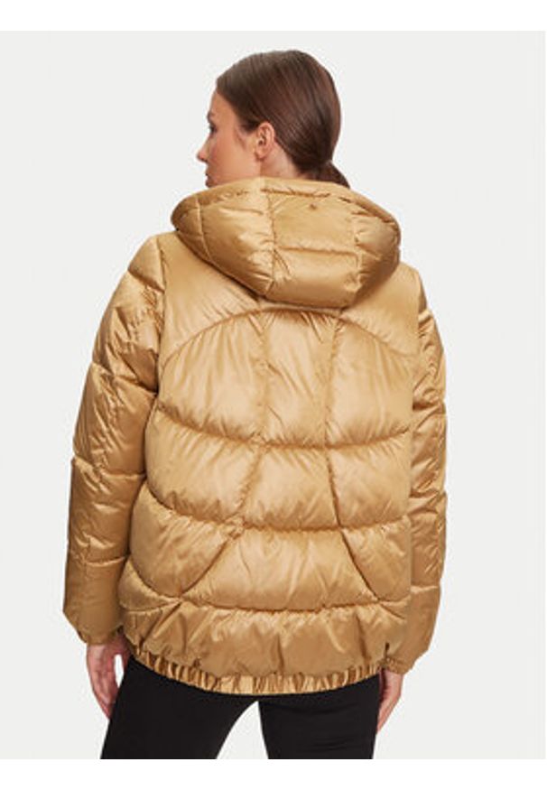 Geox Kurtka zimowa Backsie W4628S T2843 F5233 Beżowy Regular Fit. Kolor: beżowy. Materiał: syntetyk. Sezon: zima