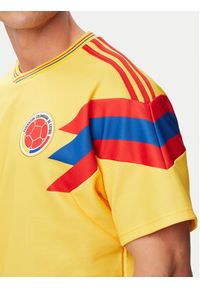 Adidas - adidas Koszulka techniczna Colombia Away Jersey 1990 JN3713 Żółty Regular Fit. Kolor: żółty. Materiał: syntetyk #2