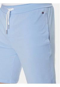 TOMMY HILFIGER - Tommy Hilfiger Szorty sportowe UM0UM03364 Błękitny Regular Fit. Kolor: niebieski. Materiał: bawełna. Styl: sportowy #5