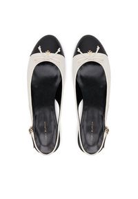 Tory Burch Baleriny 166592 Beżowy. Kolor: beżowy. Materiał: skóra #3