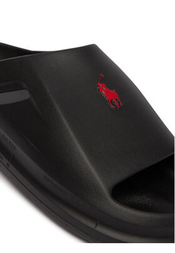 Polo Ralph Lauren Klapki 809P08335005 Czarny. Kolor: czarny. Materiał: syntetyk