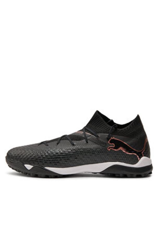 Puma Buty do piłki nożnej Future 7 Pro Cage 10771003 03 Czarny. Kolor: czarny. Materiał: skóra