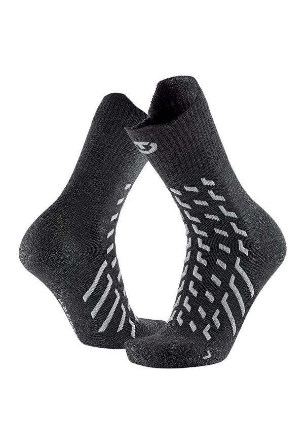 Skarpety trekkingowe dorosly Therm-ic Trekking Temperate Cushion wysokosc kostki. Kolor: szary. Materiał: wełna. Sport: turystyka piesza