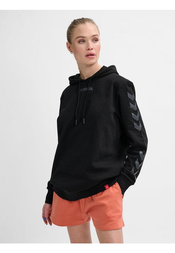 Hoodie Hummel hmlLEGACY. Typ kołnierza: kaptur. Kolor: czarny