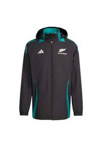 Adidas - Kurtka wodoodporna All Blacks 2025/26. Kolor: czarny #1