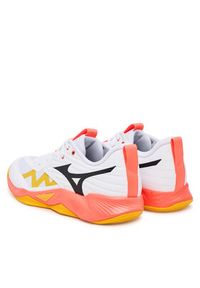 Mizuno Buty halowe Wave Momentum Pro V1GA2540 Pomarańczowy. Kolor: pomarańczowy. Materiał: skóra. Model: Mizuno Wave #5