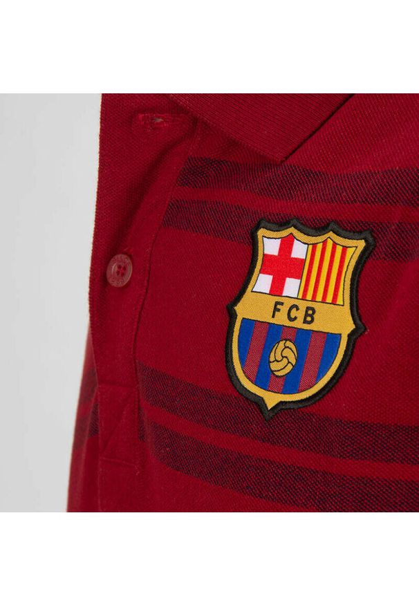 FC Barcelona - Koszula z kołnierzykiem męska Barcelona. Kolor: czerwony