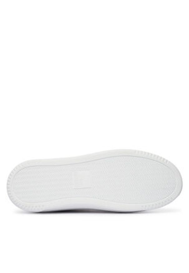 Love Moschino - LOVE MOSCHINO Sneakersy JA15485G0OIA0100 Biały. Kolor: biały. Materiał: skóra