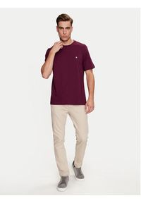 United Colors of Benetton - United Colors Of Benetton T-Shirt 3MI5J1AF7 Fioletowy Regular Fit. Kolor: fioletowy. Materiał: bawełna #5