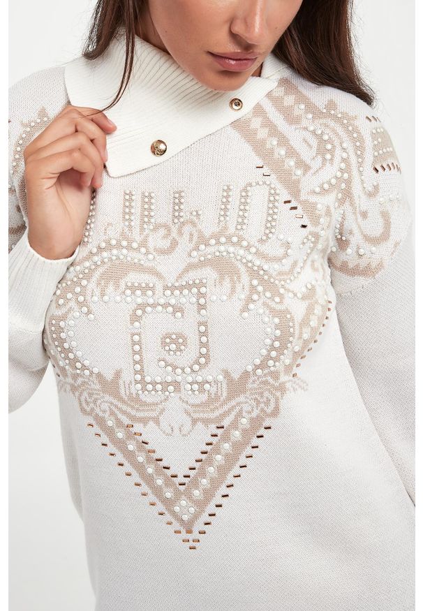 Liu Jo - Sukienka wełniana mini LIU JO. Materiał: wełna. Długość: mini