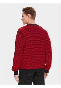 Hugo Sweter Sonderson 50500007 Czerwony Regular Fit. Kolor: czerwony. Materiał: bawełna #3