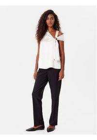 Joseph Ribkoff Spodnie materiałowe 253298 Czarny Slim Fit. Kolor: czarny. Materiał: syntetyk