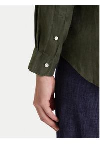 Polo Ralph Lauren Koszula 710966294508 Zielony Regular Fit. Typ kołnierza: polo. Kolor: zielony. Materiał: len #4