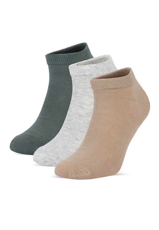 Sprandi Skarpety krótkie 0UB-005-AW24 (3-PACK) Kolorowy. Materiał: bawełna. Wzór: kolorowy