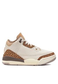 Nike Sneakersy Jordan 3 Retro (PS) DM0966 102 Beżowy. Kolor: beżowy. Materiał: zamsz, skóra